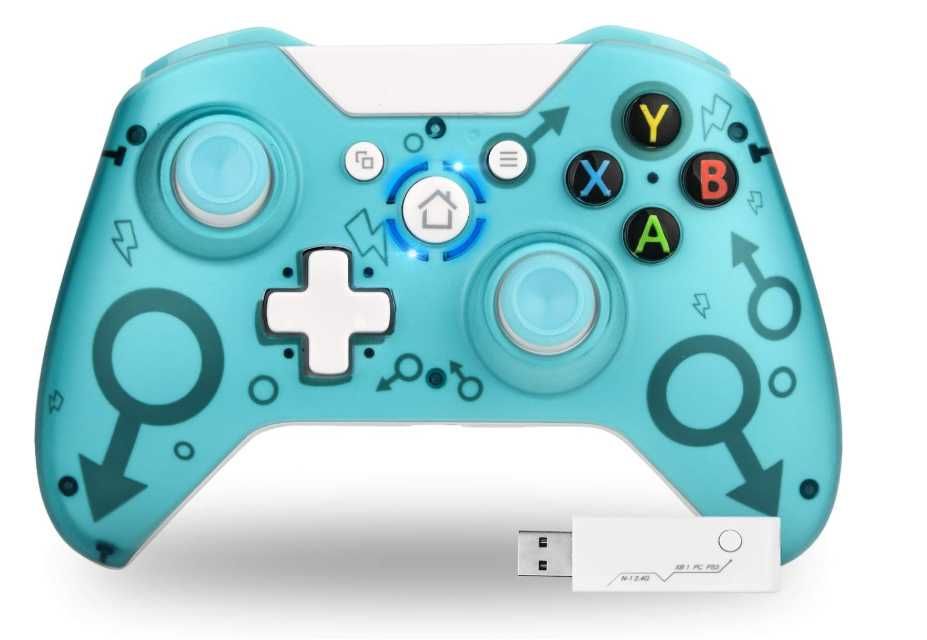 Bezprzewodowy kontroler do Xbox 360/Slim/PC 2,5 GHz, podwójna wibracja