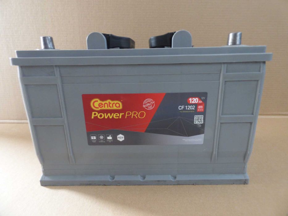 Akumulator Centra Power PRO 12V 120Ah 870A - używany