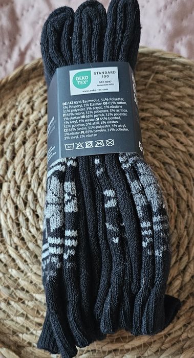 Męskie skarpety outdoorowe 3szt. r.43-46