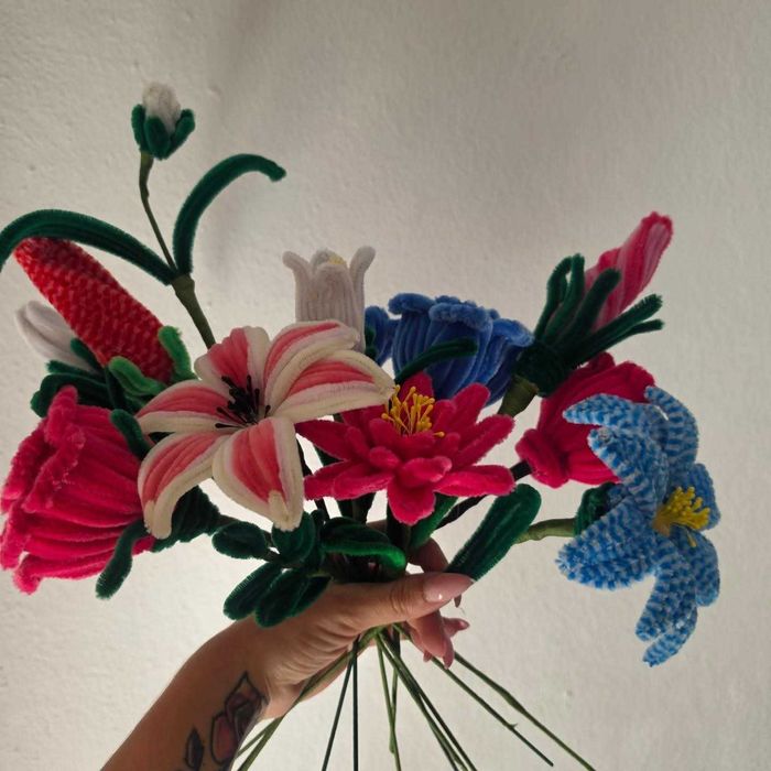 Artesanato de flores