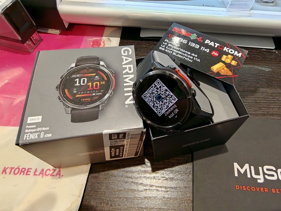 Garmin Fenix 8 47mm.. Nowy gwarancja producentA.. PAT-KOM
