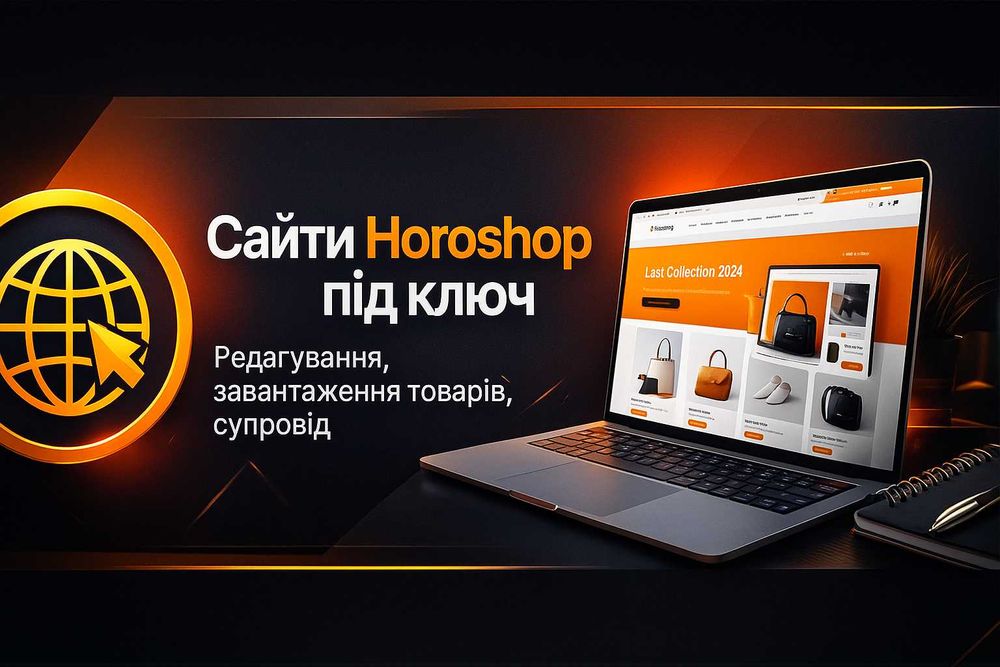 Сайти на  Хорошоп / Інтернет-магазини під ключ