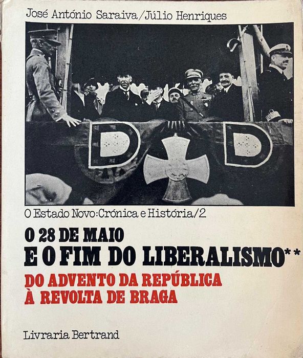 Livro antigo O 28 de Maio e o fim do liberalismo 1978