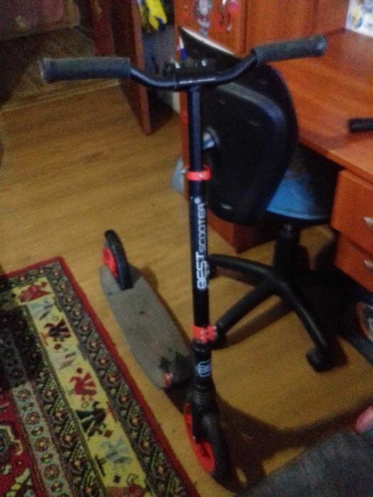 Двухколесный Самокат детский в хорошем состоянии