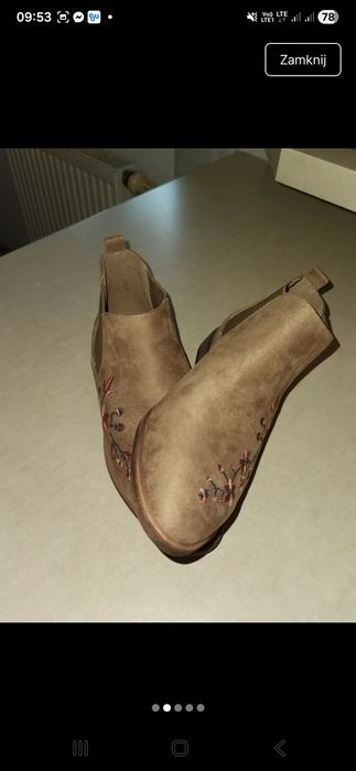 Buty botki 38 rozm