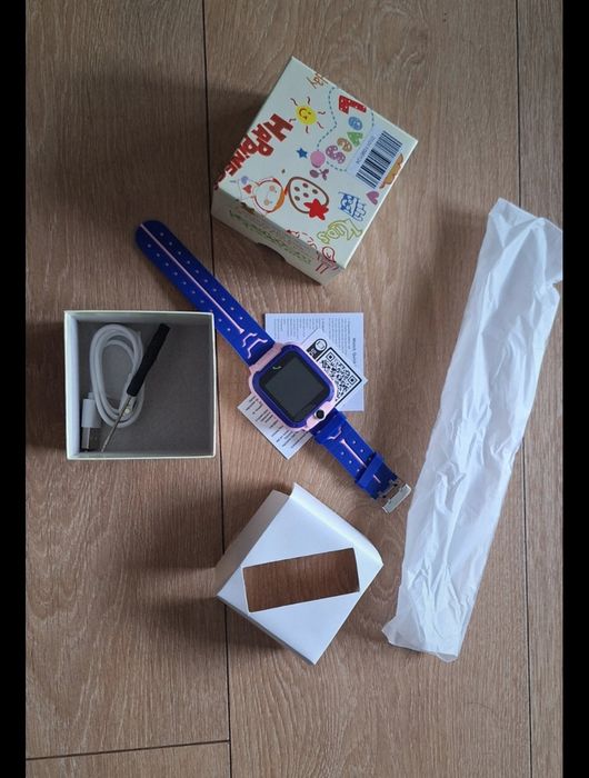 Prosty smartwatch dla dzieci (wszystkie kolory dostępne)