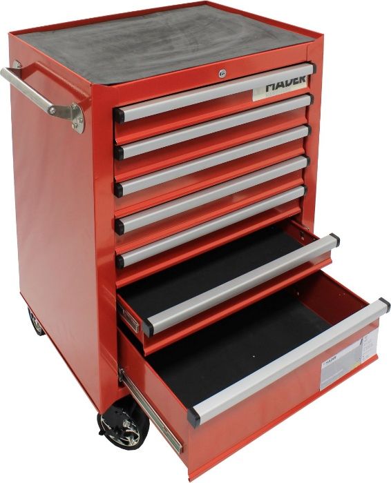 Banca Carro Caixa de Ferramentas vazio 7 gavetas c/fecho barato. AP28