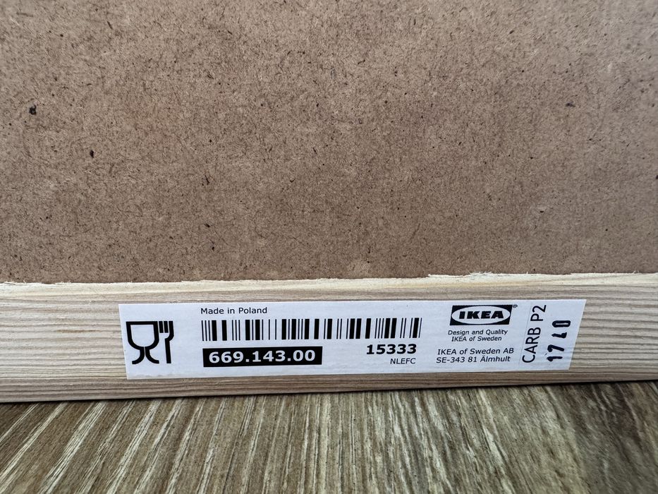 Drewniany chlebak Ikea