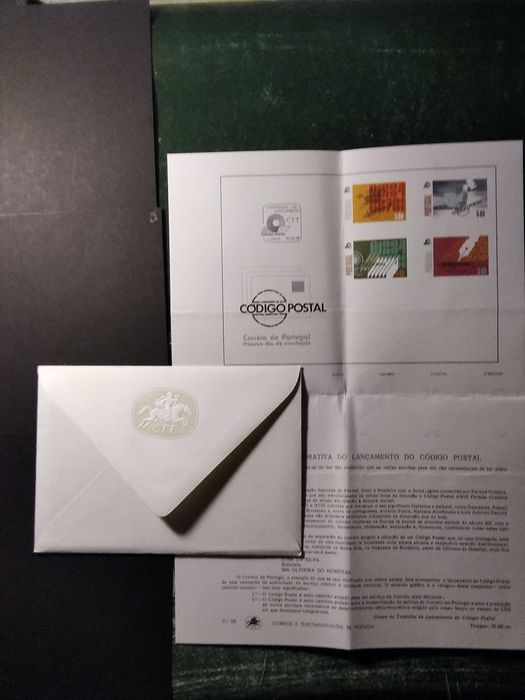 1978 FDC Lançamento Do Código Postal MNH **