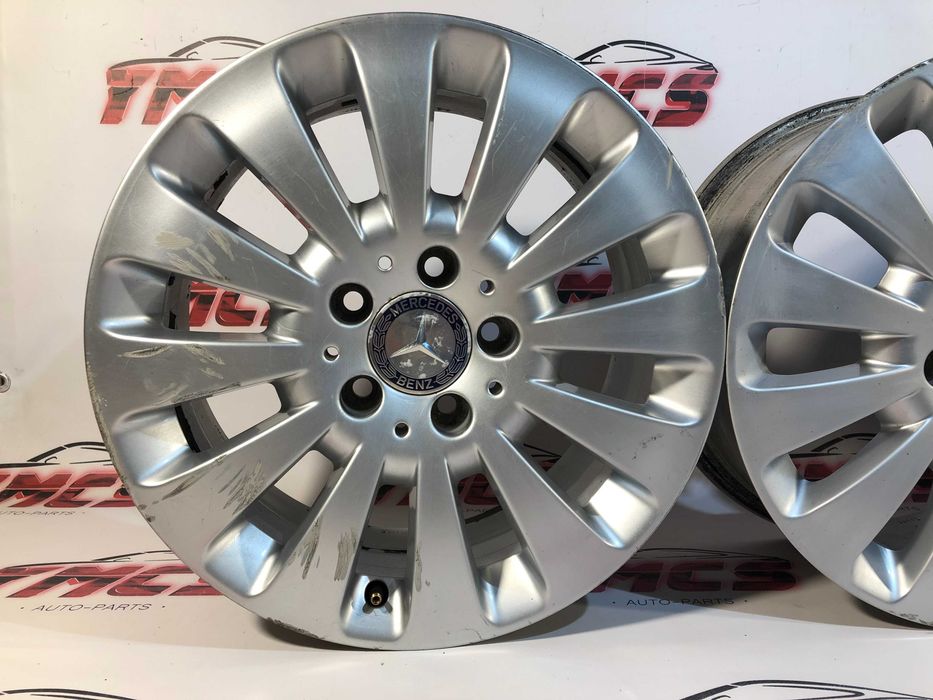 Jantes 16 5x112 Mercedes Classe C W204 ET43 7.JX16H2