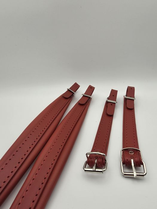 WŁOSKIE pasy nośne do akordeonu  RED/SCAY 40-60b