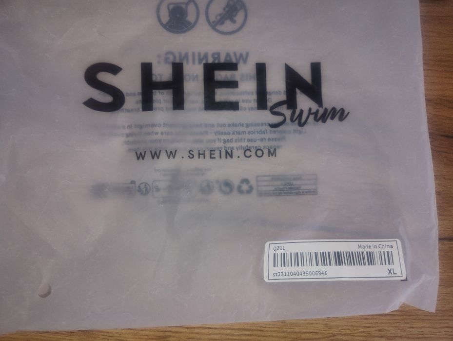 Stanik kąpielowy xl