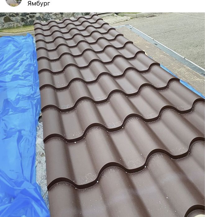 Металочерепиця від виробника Arvedi, ThyssenKrupp, гарантія, профлист