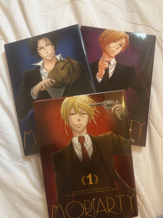 Moriarty manga zestaw 1-3