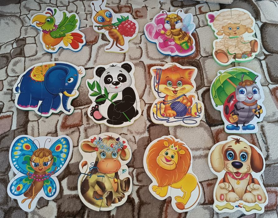 Продам пазлы для детей