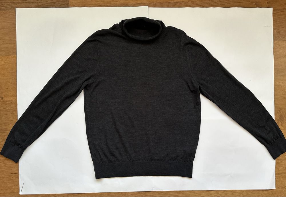 Светр Zegna оригінал XL-XXL гольф з кашеміру