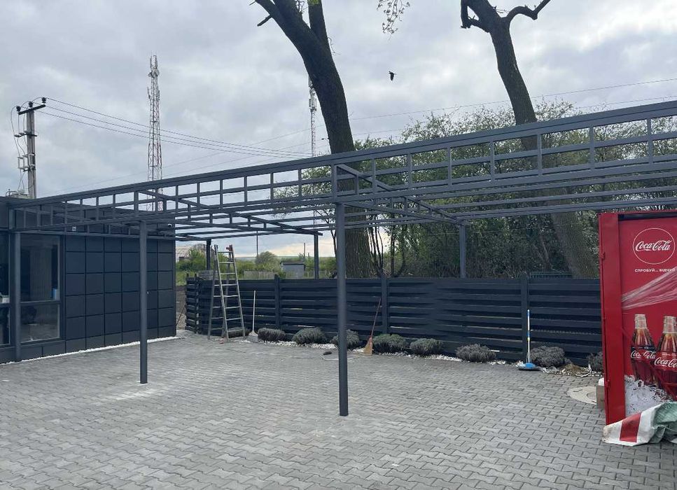 Зварювальні роботи Монтаж металоконструкцій Навіси, сходи, ангари