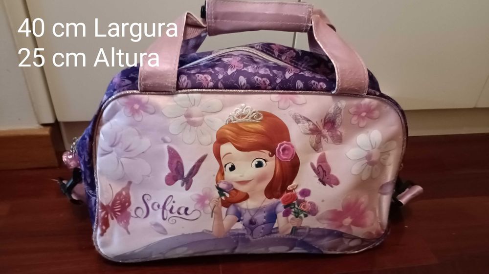 Dois Sacos de Desporto Criança - Princesa Sofia e Patrulha Pata