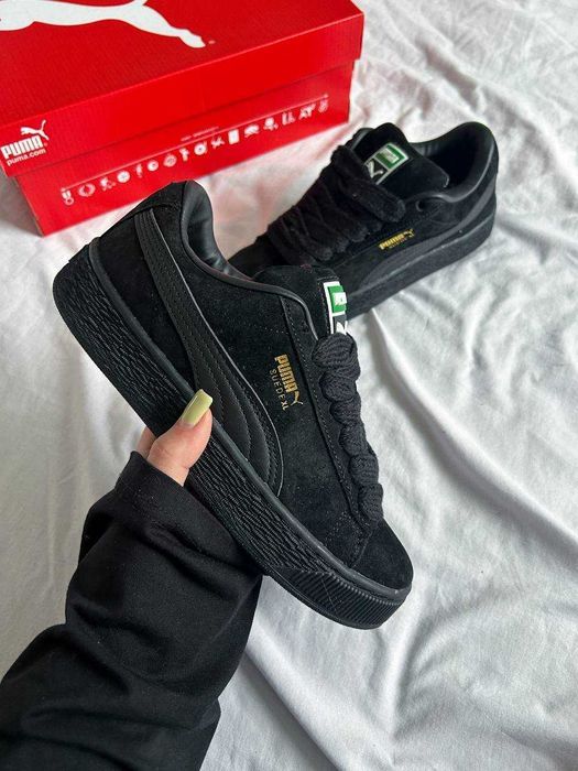 Кросівки Puma Suede XL Triple Black premium