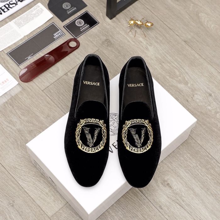 Mokasyny Versace Modne