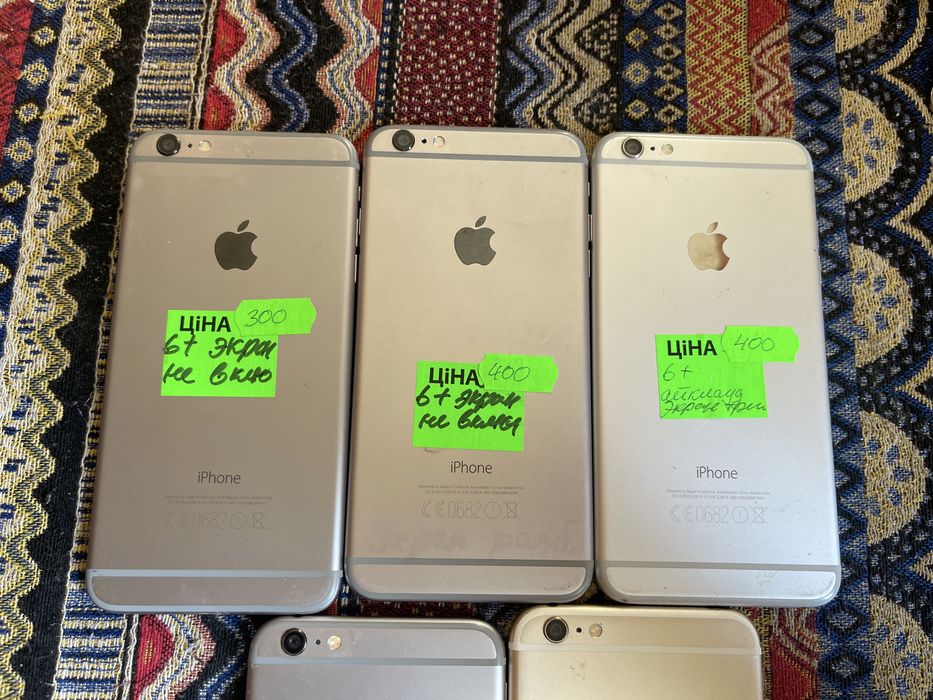 iPhone 6+ с Европы на запчасти