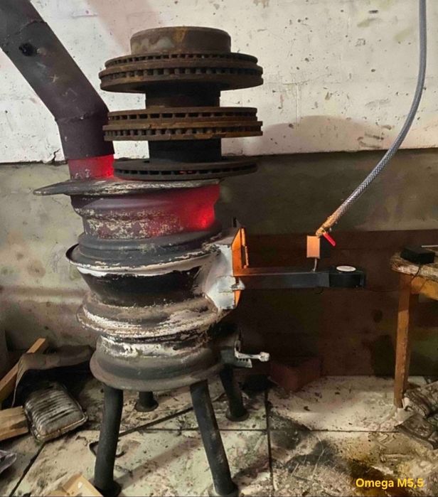 • 5/10/15/20/35 кВт • Горелка на отработке, Пальник на переробці