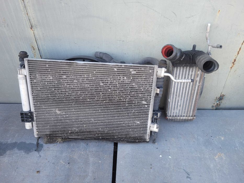 ford c max mk2 1.6 tdci chlodnica intercooler komplet