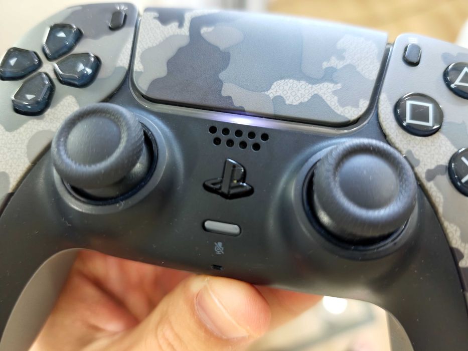 Oryginalny Pad Sony PS5 DualSense Grey Camouflage – Stan BDB / Bez Driftu