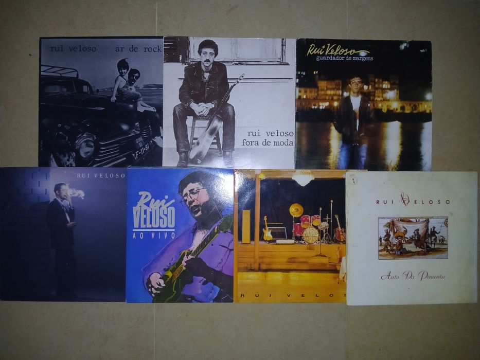 7 LPs Rui Veloso