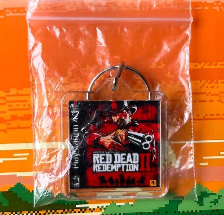 Brelok Red Dead Redemption 2 - mini okładka PS4