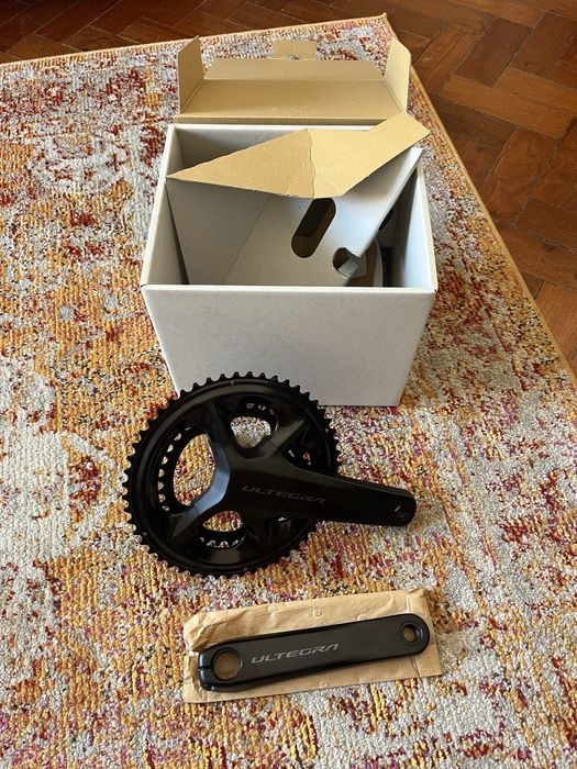 Pedaleira Shimano Ultegra 170mm NOVA (retirada de bicicleta)
