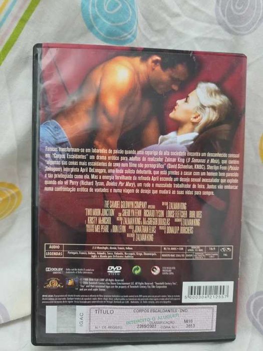 filme Two Moon Junction / À fleur de peau / corpos escaldantes