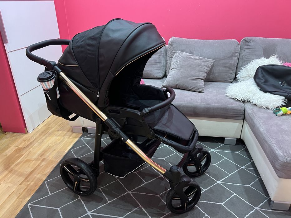 Wózek spacerówka Bebetto Nico Estilo Pro Ekoskóra