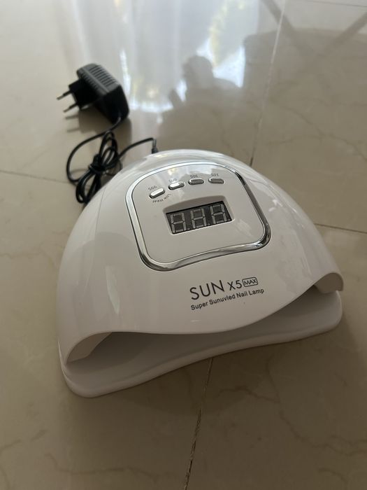 Lampa UV LED do paznokci SUN X5 nowa wysyłka hybrydowe żelowe