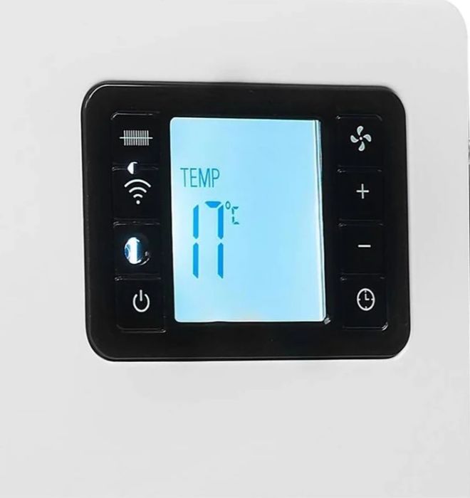 Esquentador Elétrico 2000W (controle por Wi-Fi e por controle remoto!)