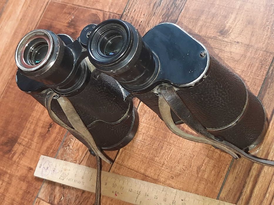 Бинокль армейский большой из СССР 7х50
