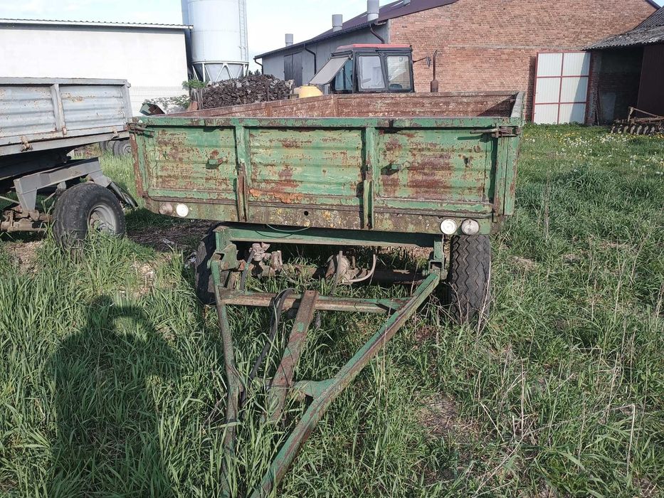 Przyczepa d46 i maszyny