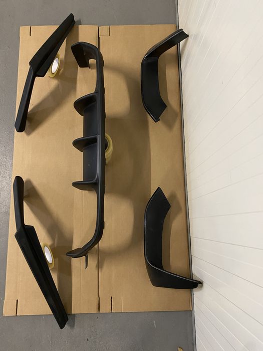 LIP SPOILER SPLITTERS DIFUSOR ABA PALA Avental LÁBIO M3 M4 F80 F82 F83 M PERFORMANCE AC SHENITZER NOVO