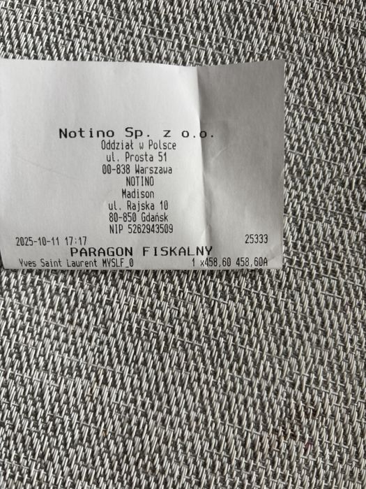 Zapach meski MYSLF eau de parfum