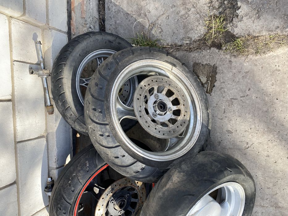 колеса на скутер тачку самоделку р12 р13 передне