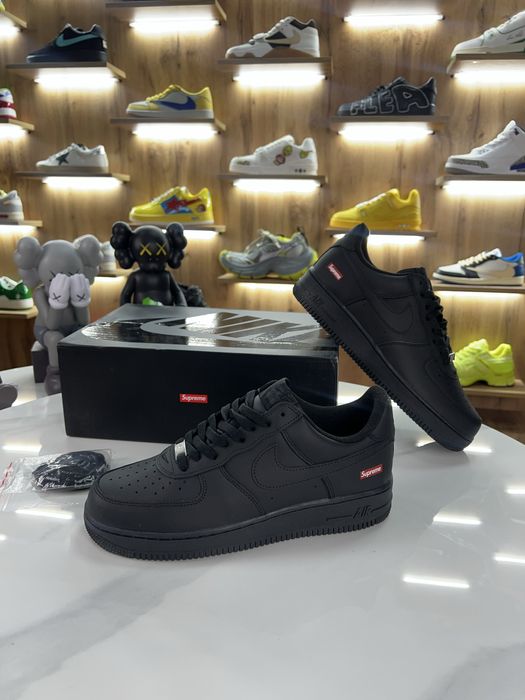 Кросівки Nike Air Force 1 low x Supreme Black