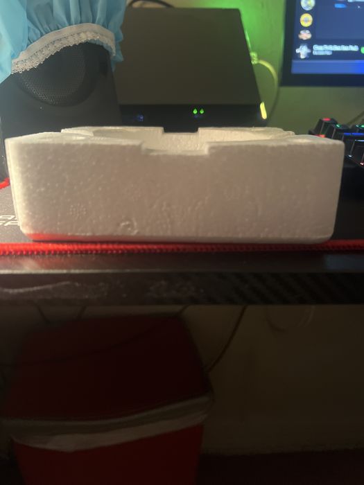 Pedaço de esferovite