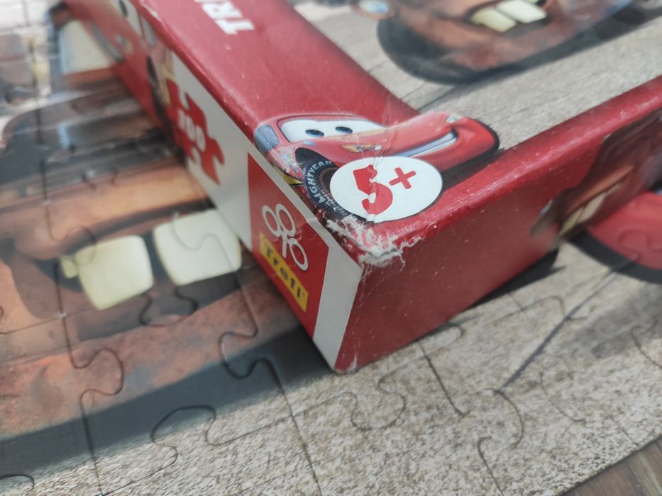 100 Puzzle Cars auta Disney Pixar - Trefl