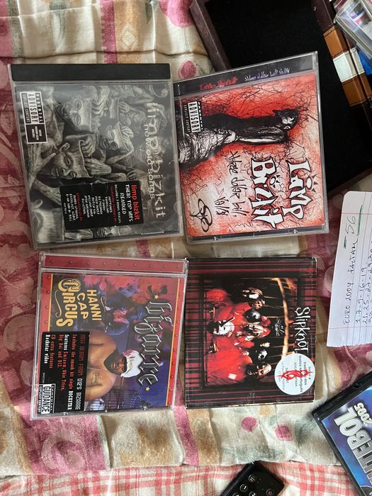 Cd original limp bizkit, slipknot 1999 raro buzarre
