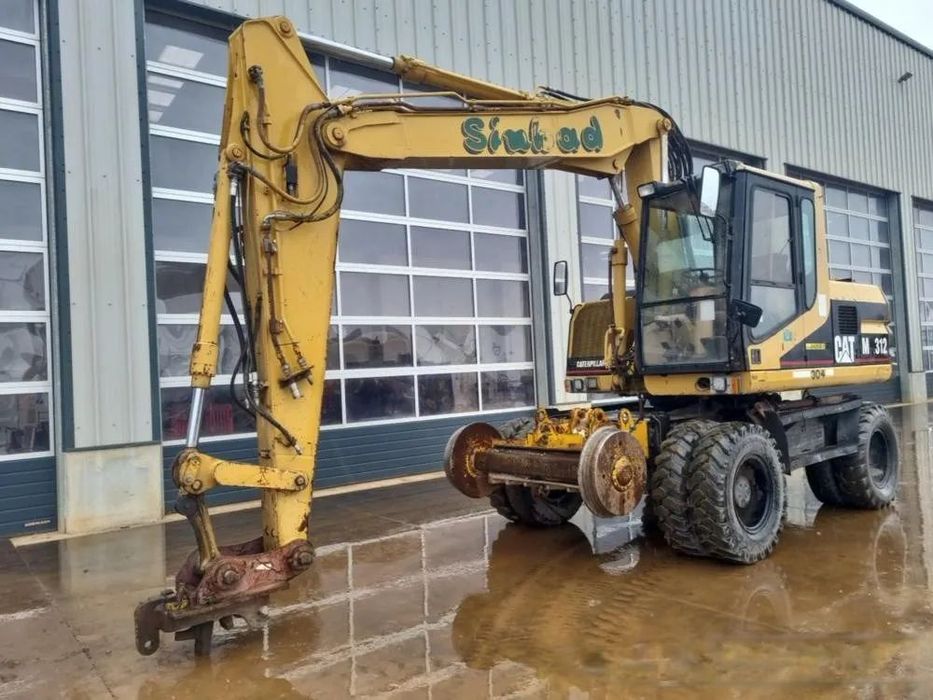 Caterpillar M312  DWUDROGOWA! Stan bardzo dobry* niski przebieg* łamane ramie LONG