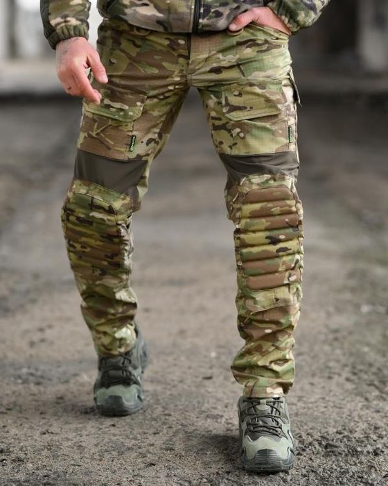 Якісні мультикам весна - осінь чоловічі штурмові тактичні штани TIRENE