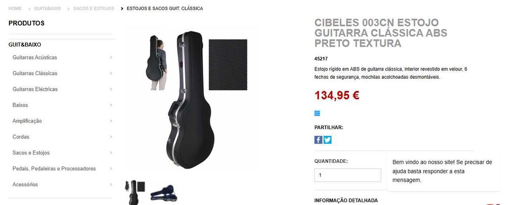Guitarra Clássica "Alhambra" Eletrificada - Viola
