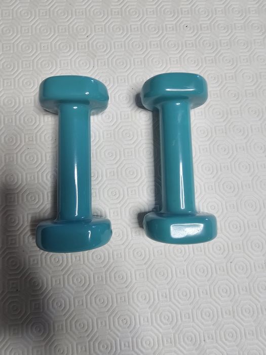 Kit de musculação completo – pesos + halteres + aparelho de treino