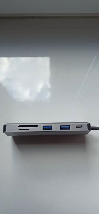 Adapter USB-C 7w1 wieloportowy