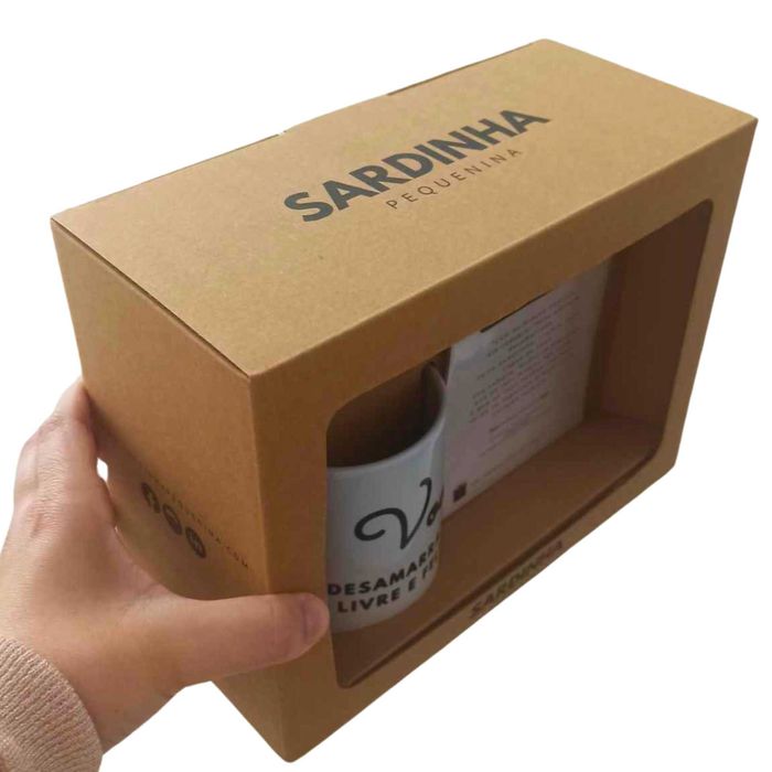 Pack Caneca & cartão (temas variados)